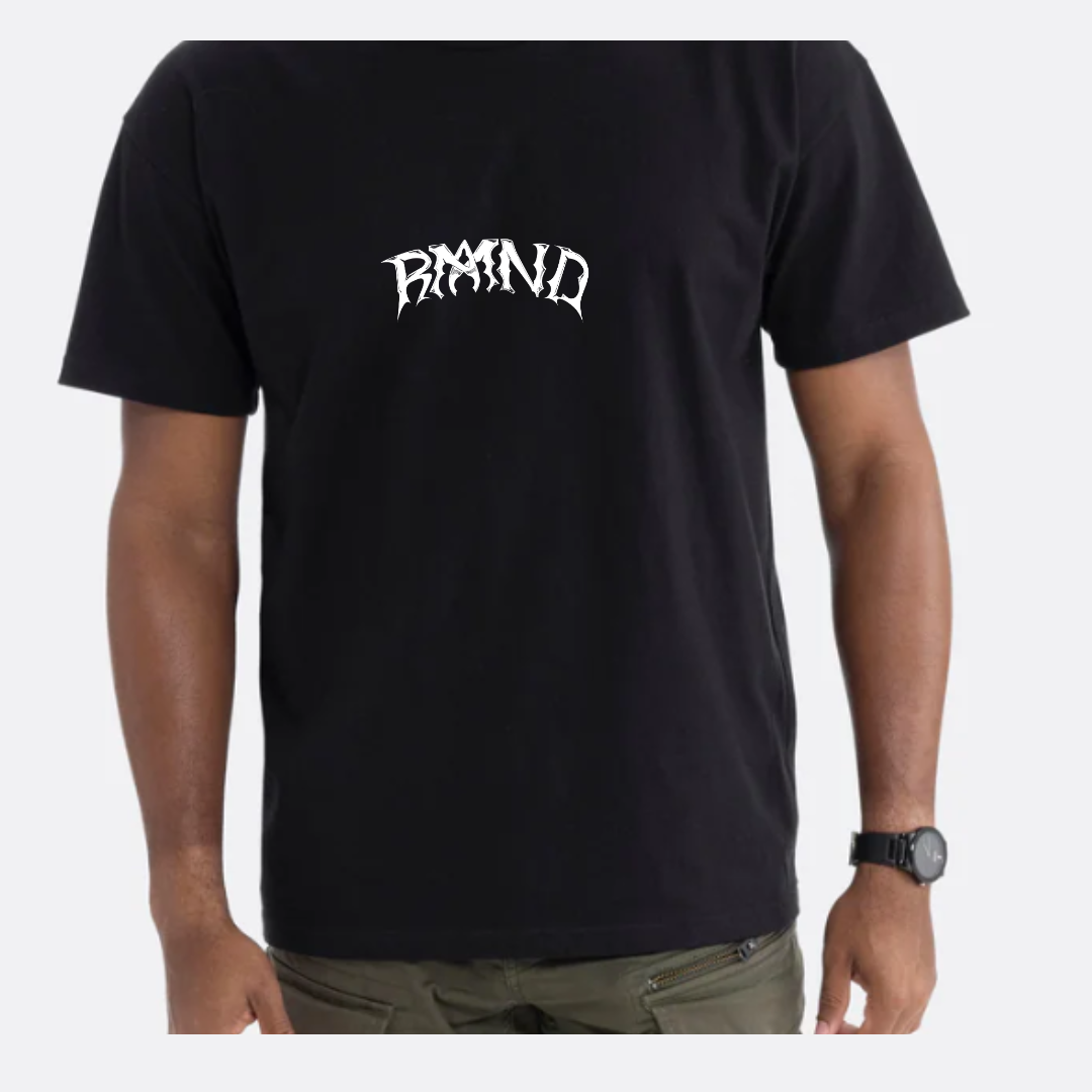RMAND BLACK SHIRT - LOGO