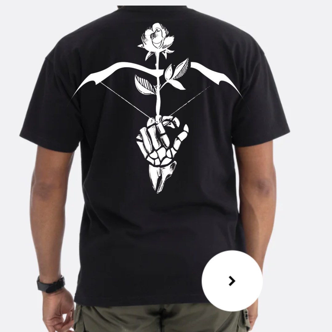 RMAND BLACK SHIRT - LOGO